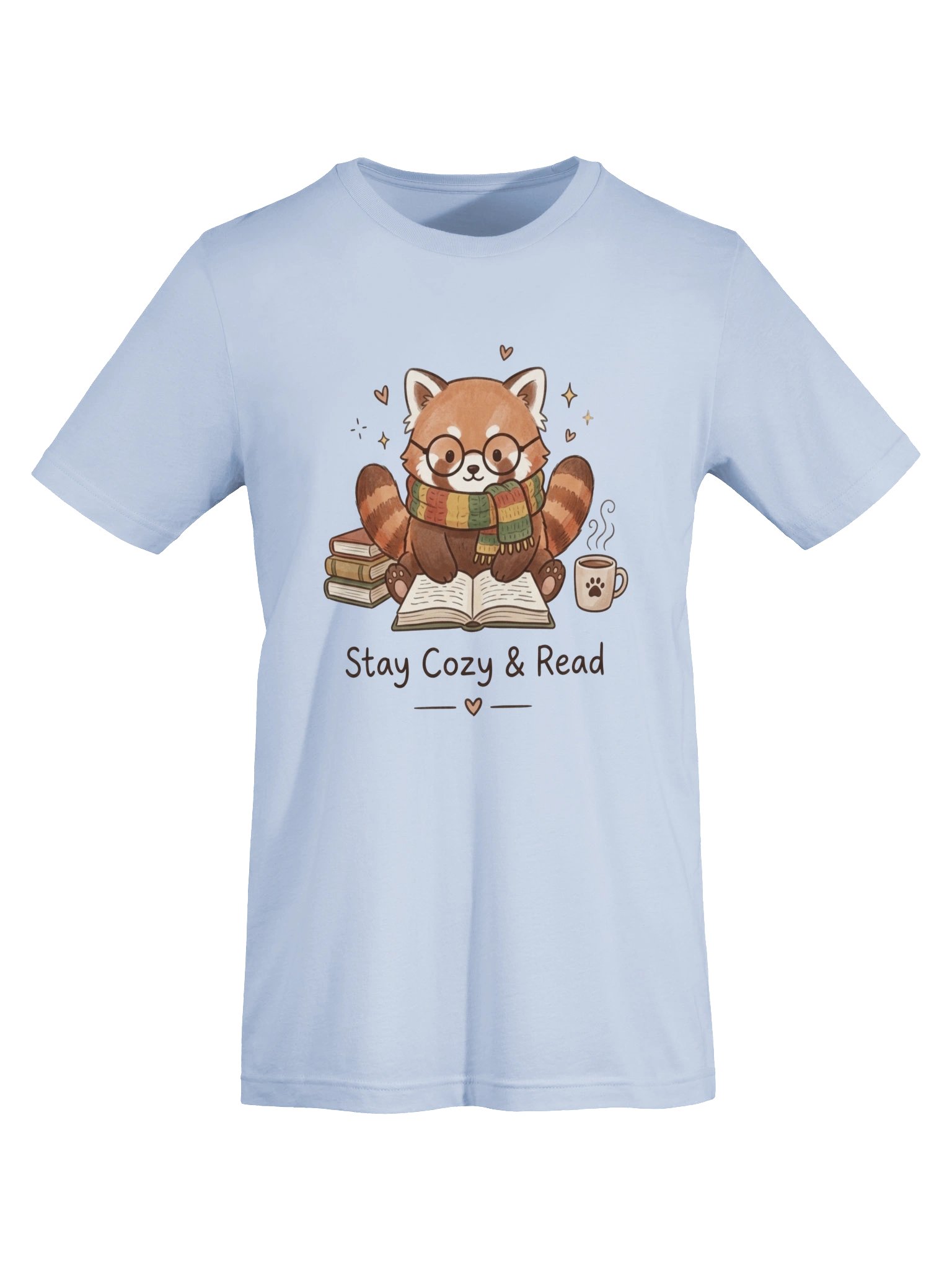 Stay Cozy & Read T-Shirt, Cute Fox Book Lover Gift product image (18)