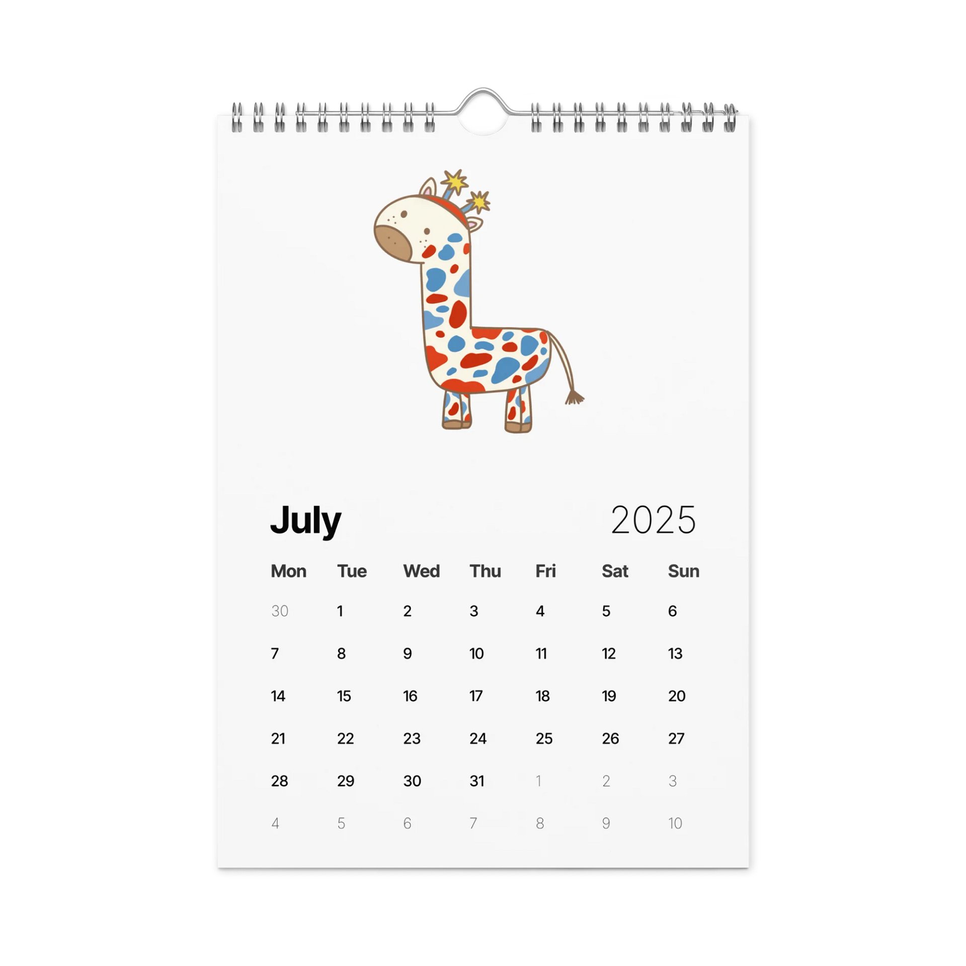 Character Wall Calendar product image (7)