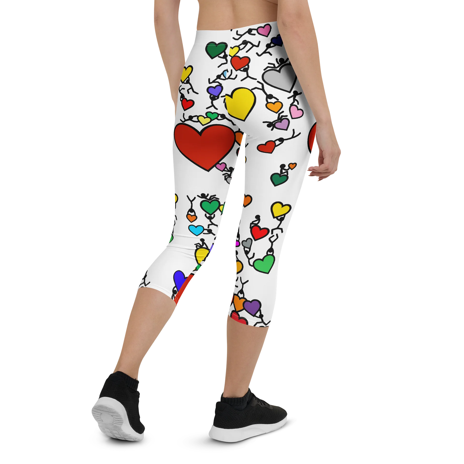 Stickman Art Graffiti Leggings | Designer Heart Streetwear product image (5)