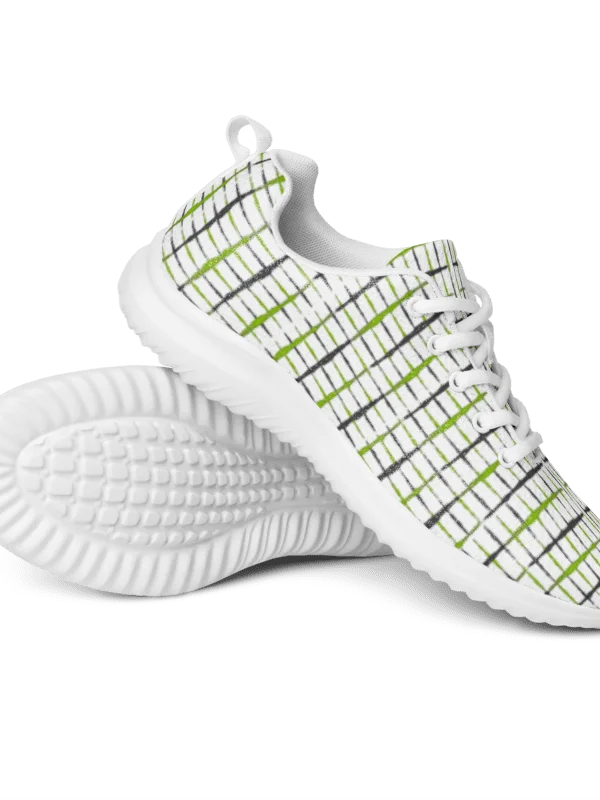 Neon Cyber-Grid Urban Sneaker Digital Jungle Men's Athletic Shoes product image (8)