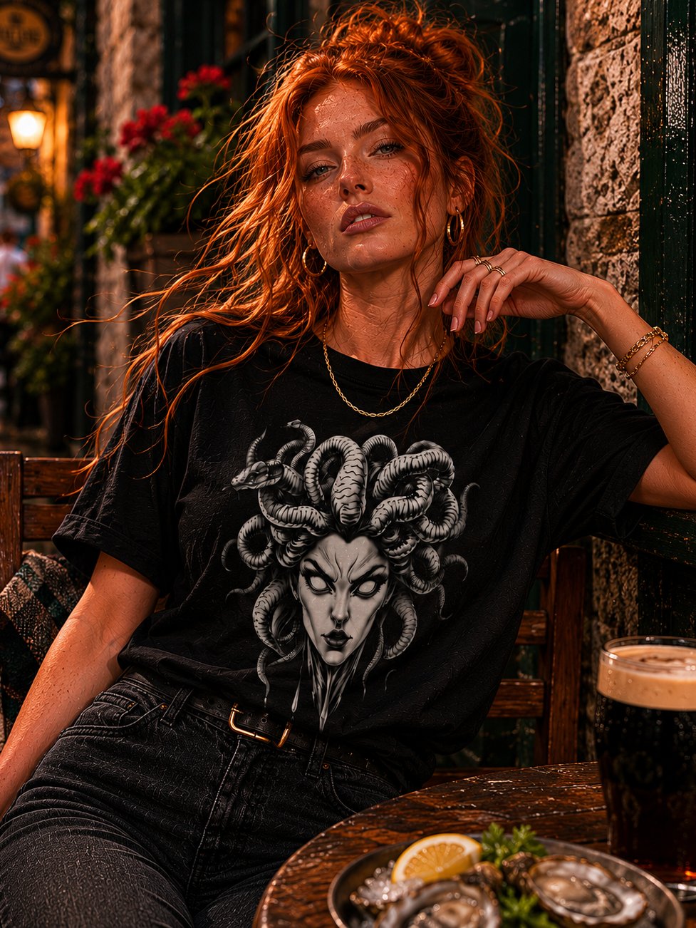 Eternal Gaze Wearable Art T- Shirt product image (4)
