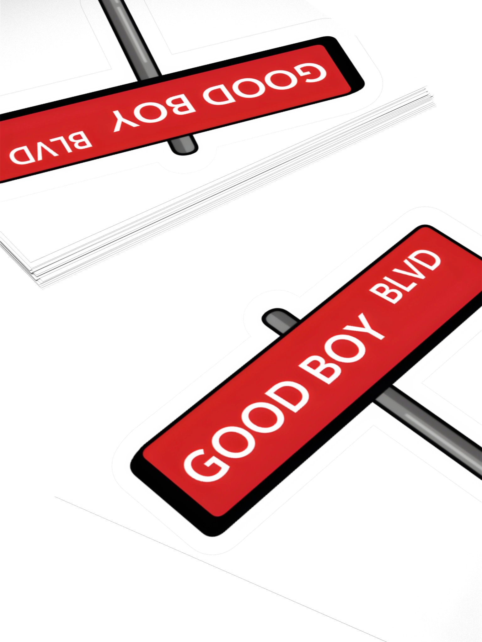 Good Boy Blvd. Street Sign Sticker product image (5)