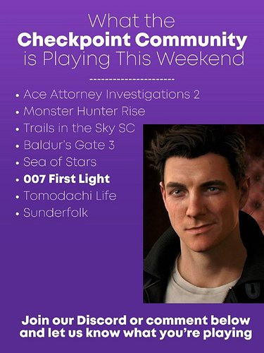 Here's what we're watching, playing, and reading this weekend. What about you?