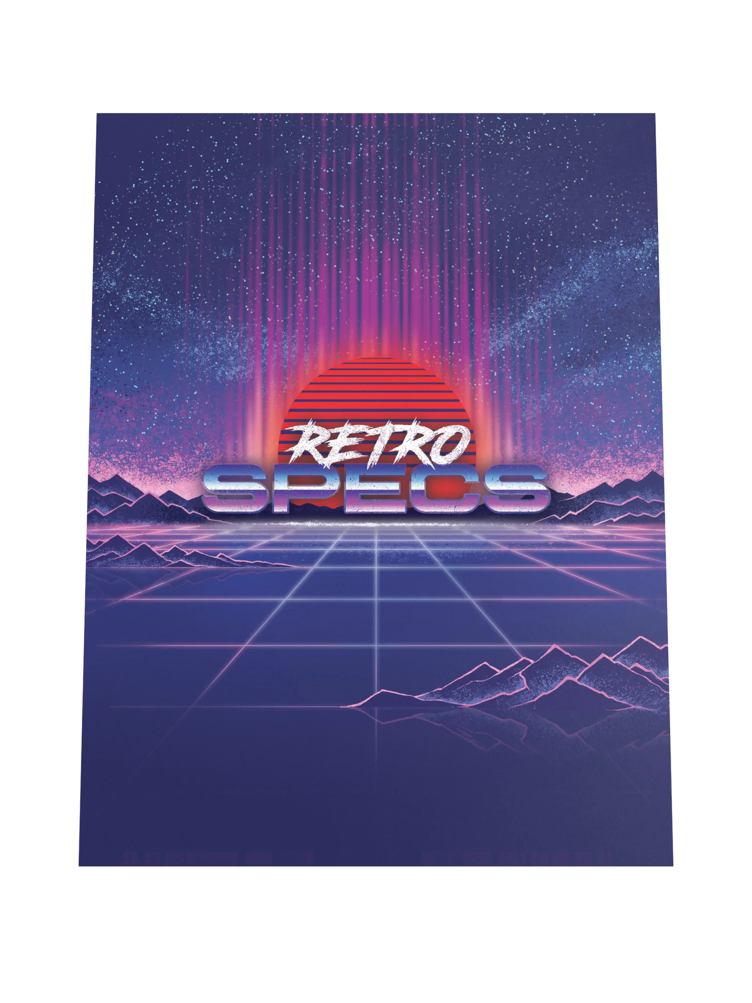 RETRO SPECS: Rad Landscape Poster product image (4)