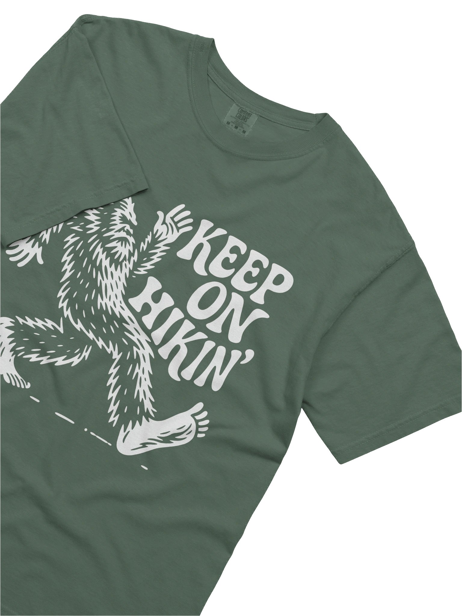 Keep On Hikin’ Bigfoot Shirt – Funny Sasquatch Hiking Tee product image (15)