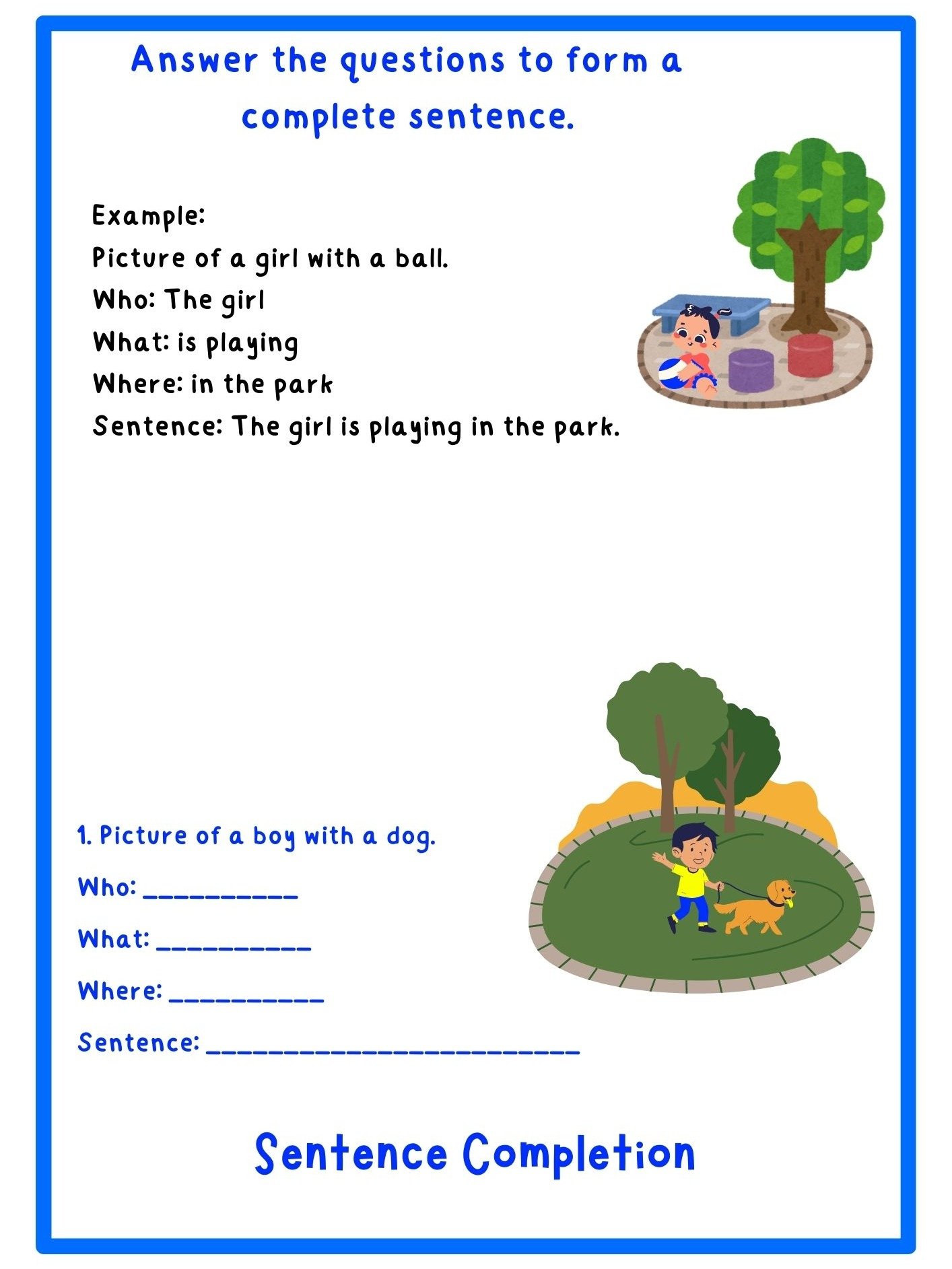 Sentence Construction Worksheets product image (2)