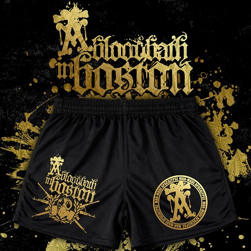 @abloodbathinbostonmd GOLD FOIL MOSH SHORTS

-(Will be available during tour this May hosted by @btstrecords) 

-All remainin...