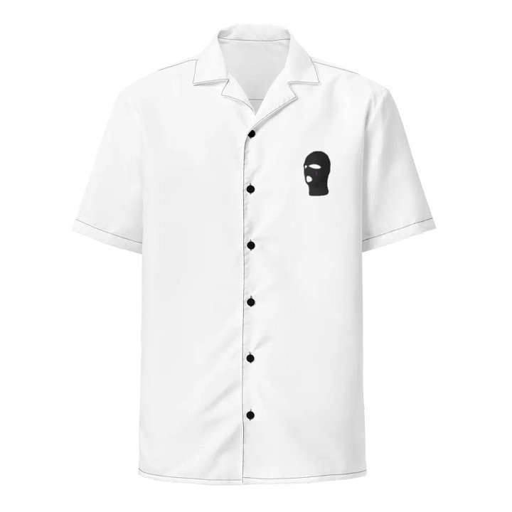 Mask Button Down White product image (1)