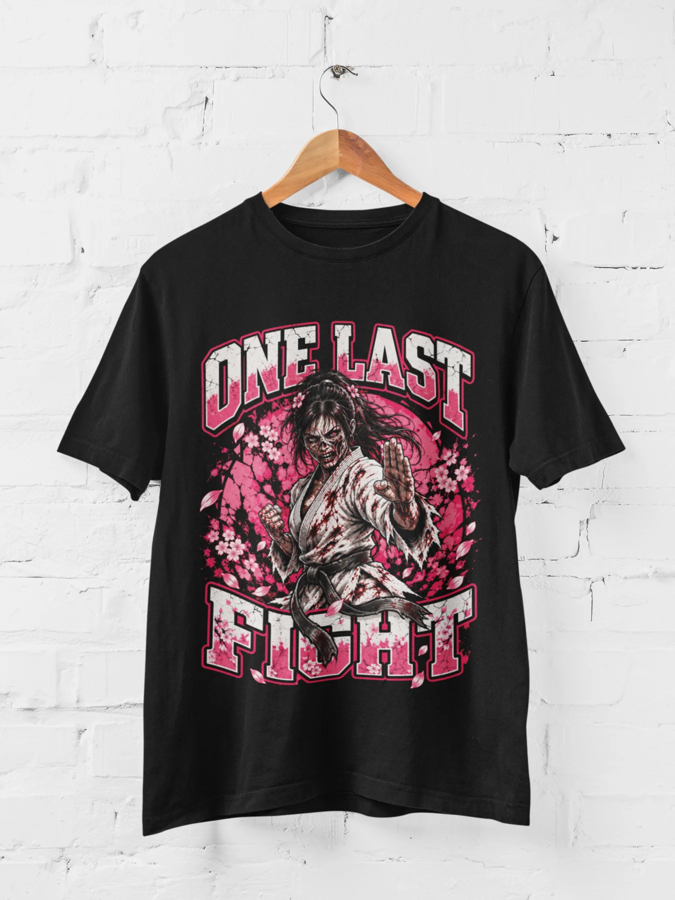 Halloween Karate Female Zombie Tee product image (1)