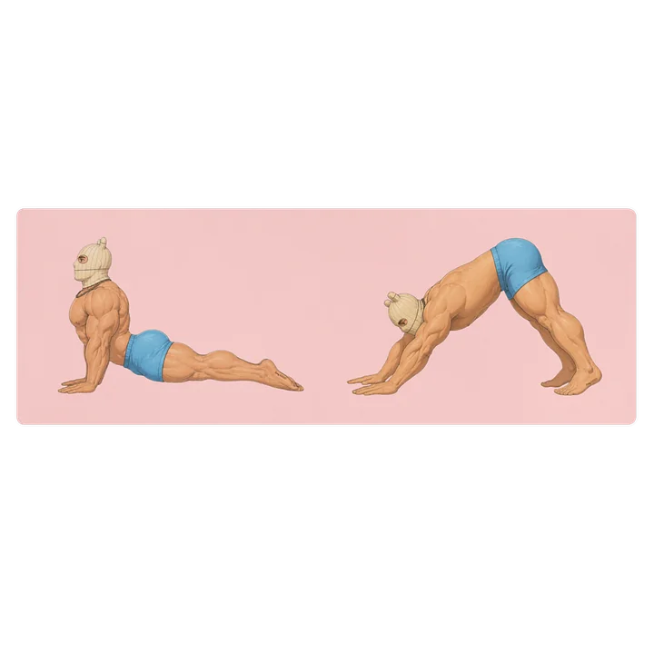 Remy Yoga Mat - Pink product image (1)