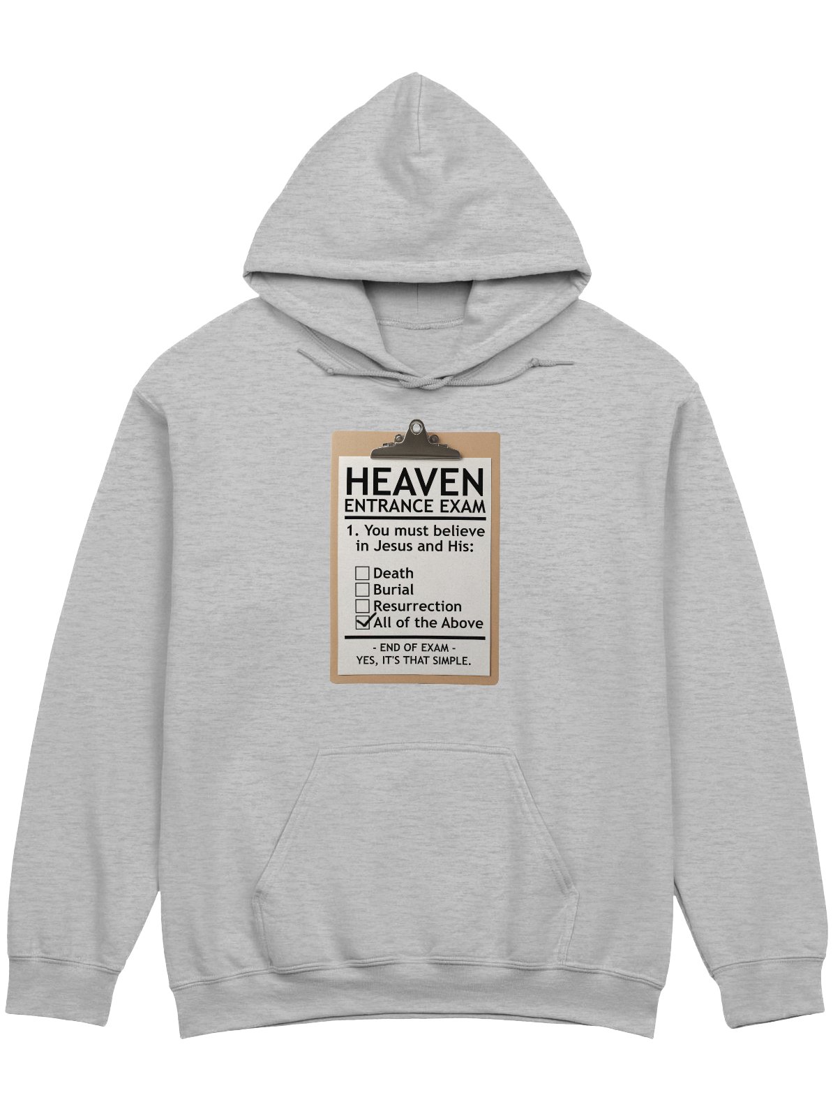 Heaven Entrance Exam Hoodie product image (1)