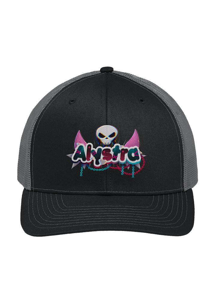 Alystra Embroidered Glitch Trucker Hat product image (2)