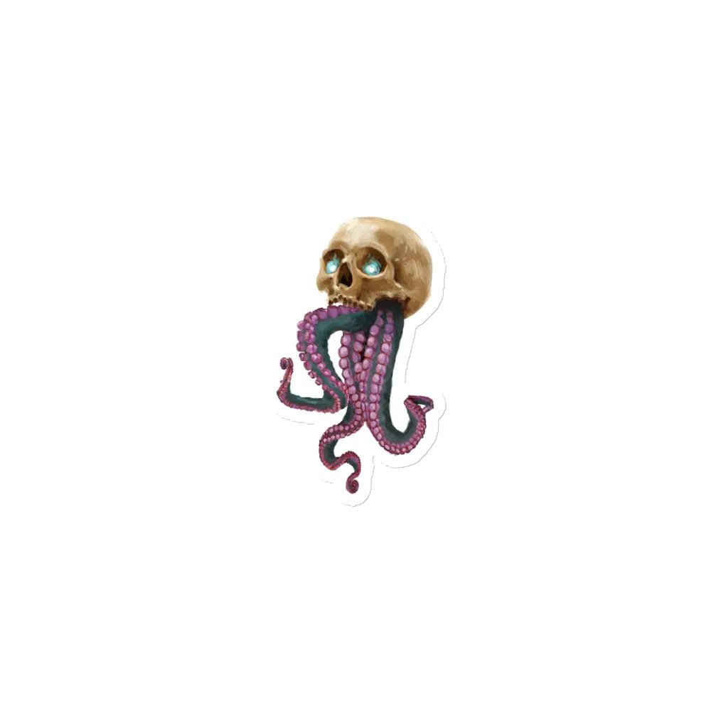 Skull & Tentacles Magnet By Chori product image (1)