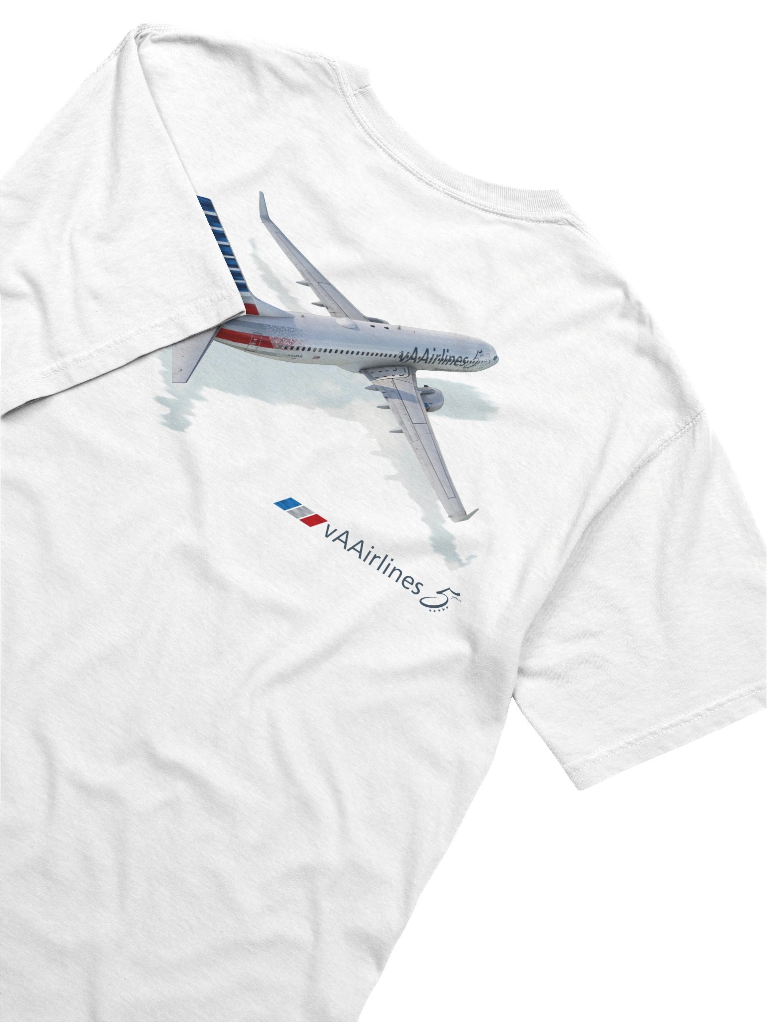 B737 5 Year Watercolor T-Shirt product image (6)