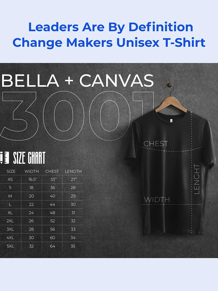 Leaders Are By Definition Change Makers | Unisex T-Shirt product image (2)