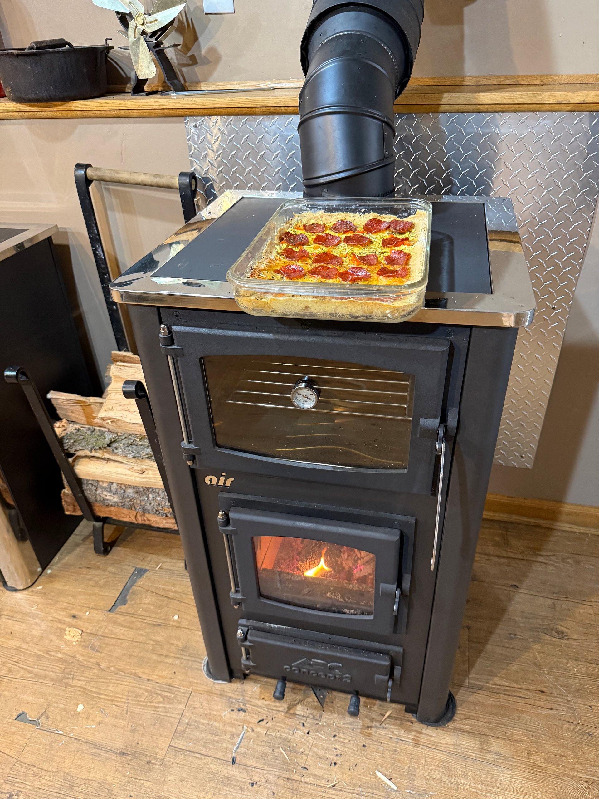 Concept 2 Air Mini Wood/Coal Cookstove Black Sides and Edges product image (4)