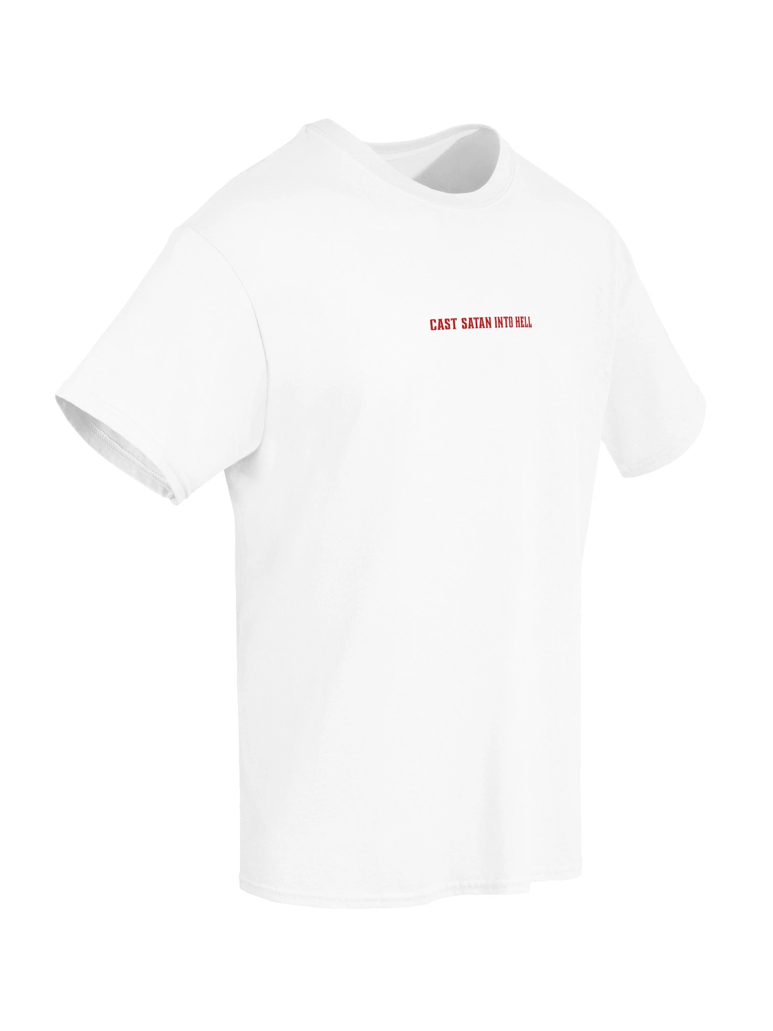 Cast Satan into Hell Metacore Saint Michael streetware VERSION 2- comfort t-shirt product image (14)