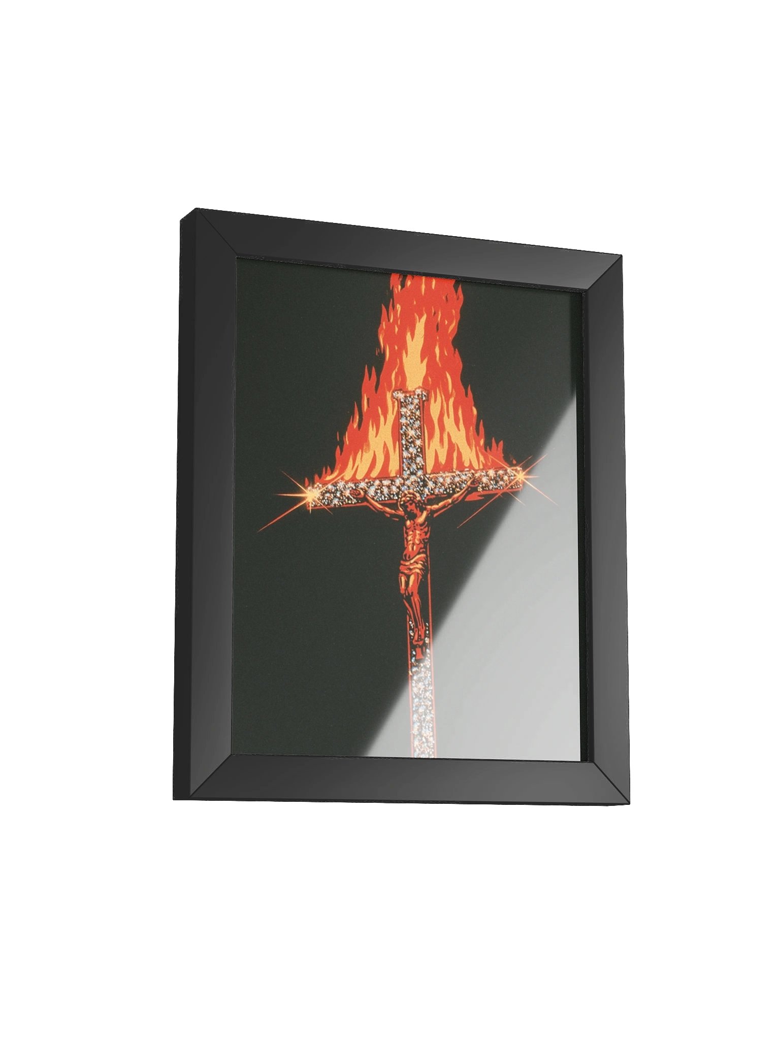 Diamond Cross - Framed Art Print product image (7)