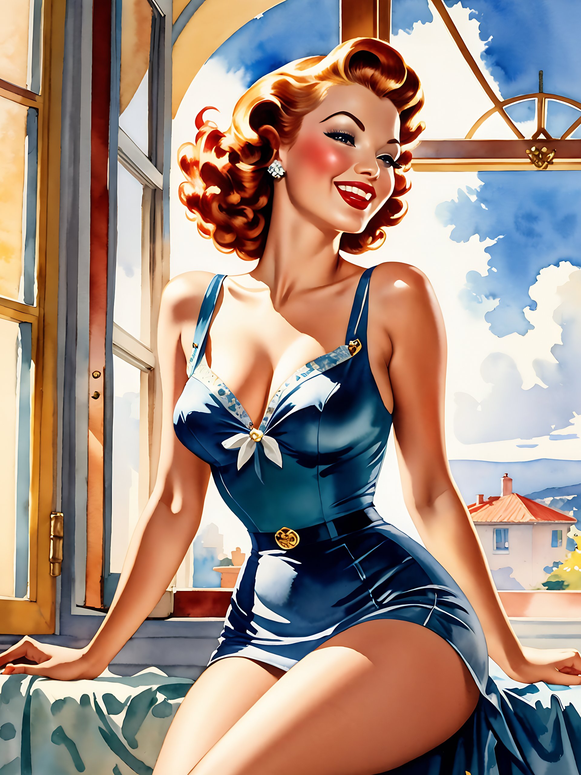 Joyful Morning: Classic 1940s Big Band Swing & Jazz Club Vibes (5120 x 2880 px background image) product image (1)