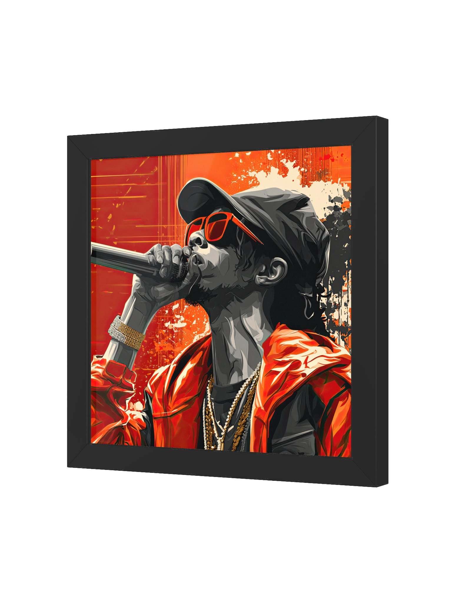 Breath Control | Framed Art Print | Originology | Black History X product image (2)
