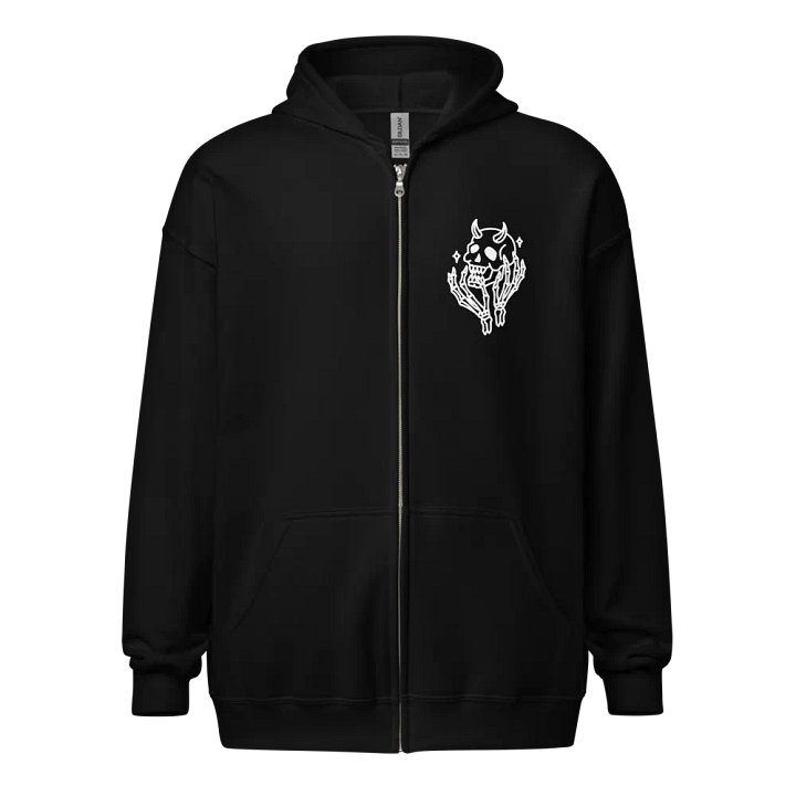 (2 sided) Soft Person zip hoodie product image (2)