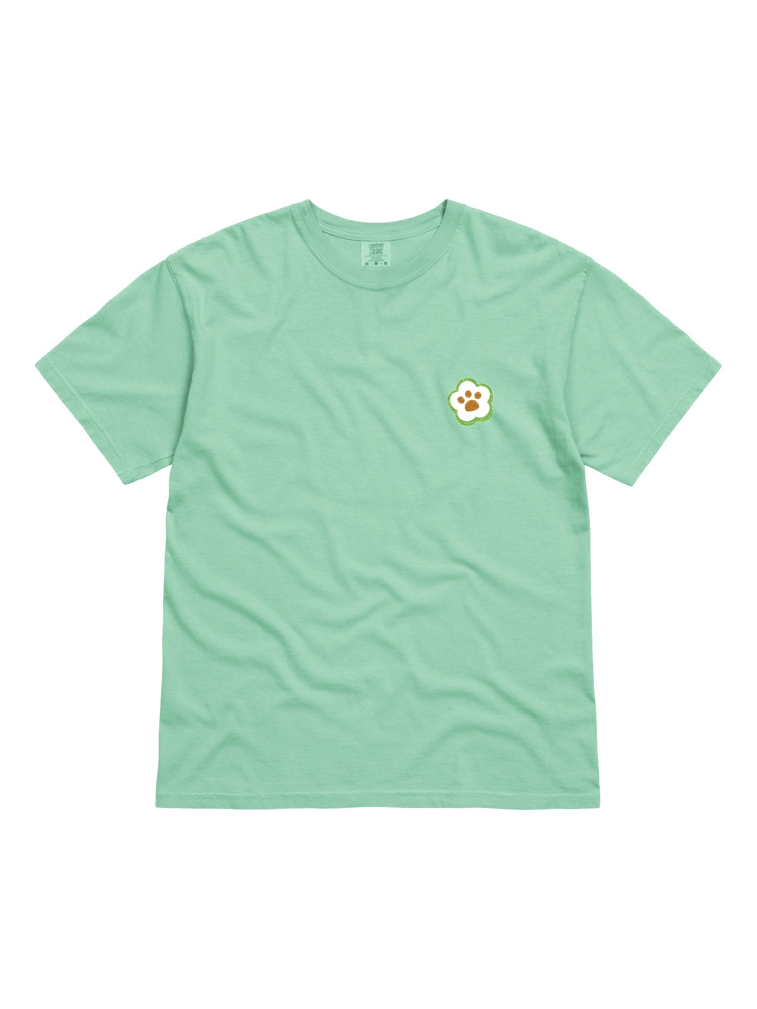 Paw Embroidered T-Shirt product image (2)