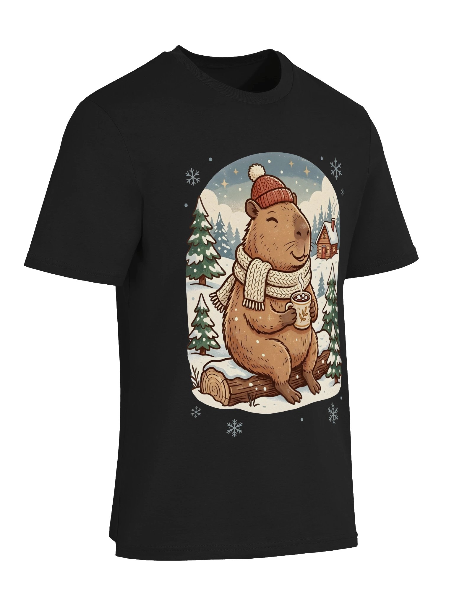 Cute Christmas Bear T-Shirt | Cozy Winter Holiday Graphic Tee | Unisex Forest Animal Gift product image (37)