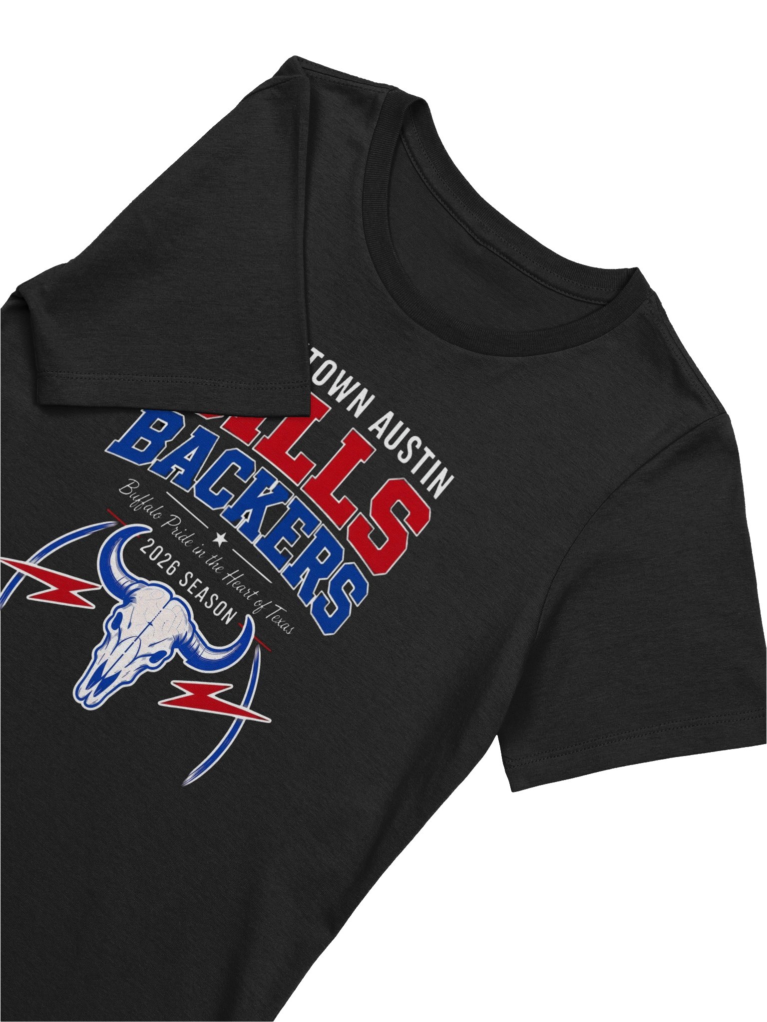 Buffalo Bills Backers 2026 Women's Tee - Black product image (3)