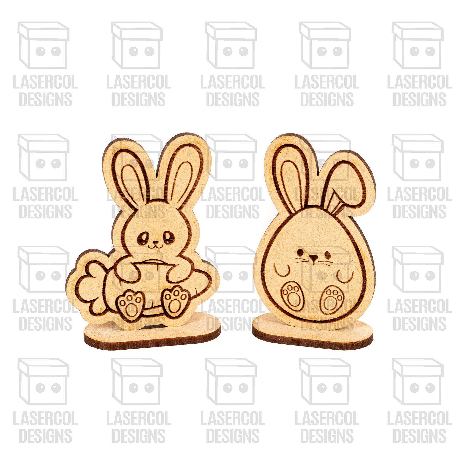 Easter Cutouts With Base Set 8 - Laser Cut Files product image (7)