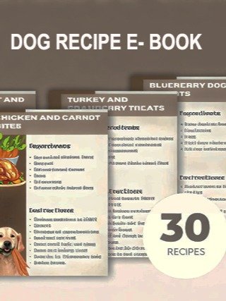 Dog Treats Recipe Nutrition Book | Free Ultimate Guide to Pet Care Book product image (2)