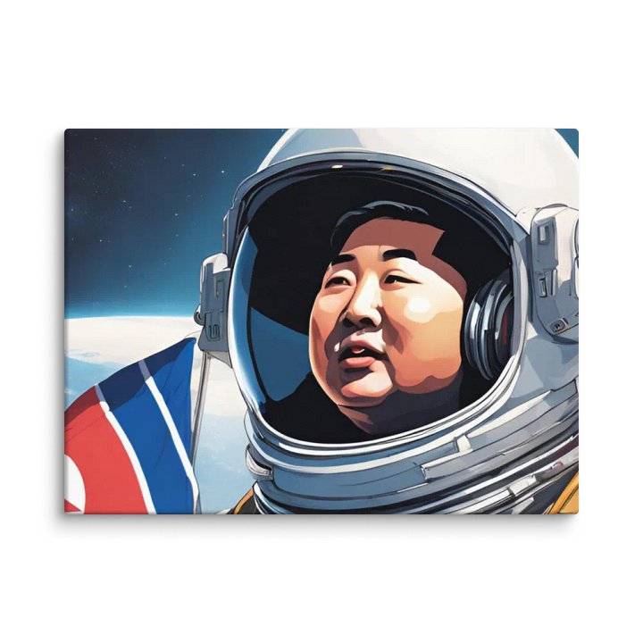 Kim Jong Un: Conquering Space Canvas Art product image (13)