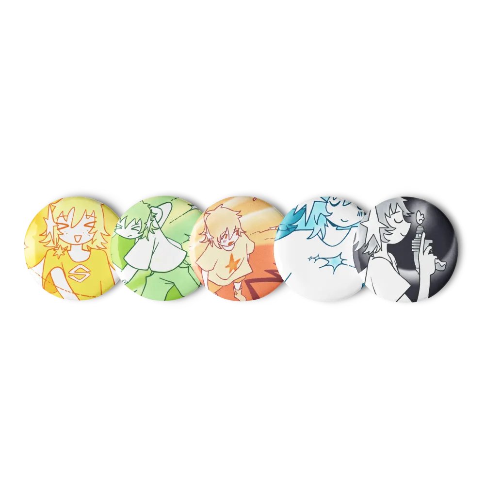 SBS Vol 2 pin badges!! product image (1)