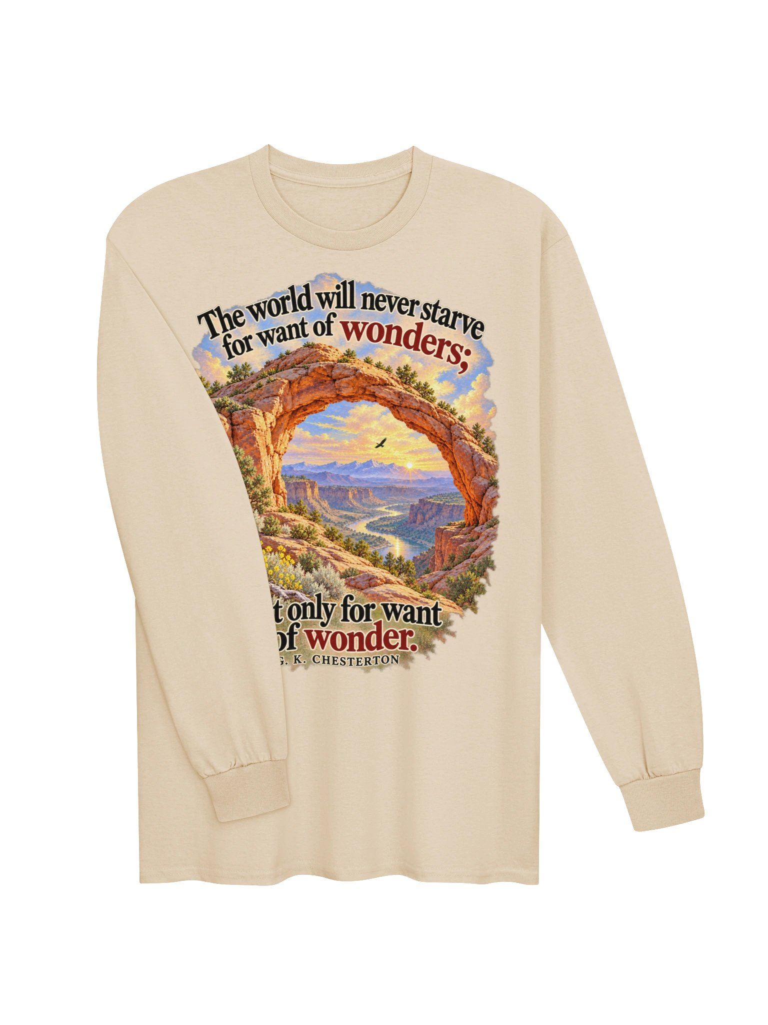 Want of Wonders Long-sleeve T-shirt product image (35)