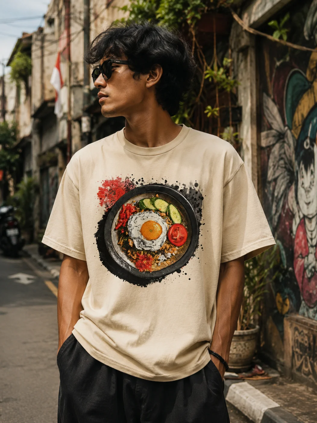 Nasi Goreng Graphic Tee product image (2)