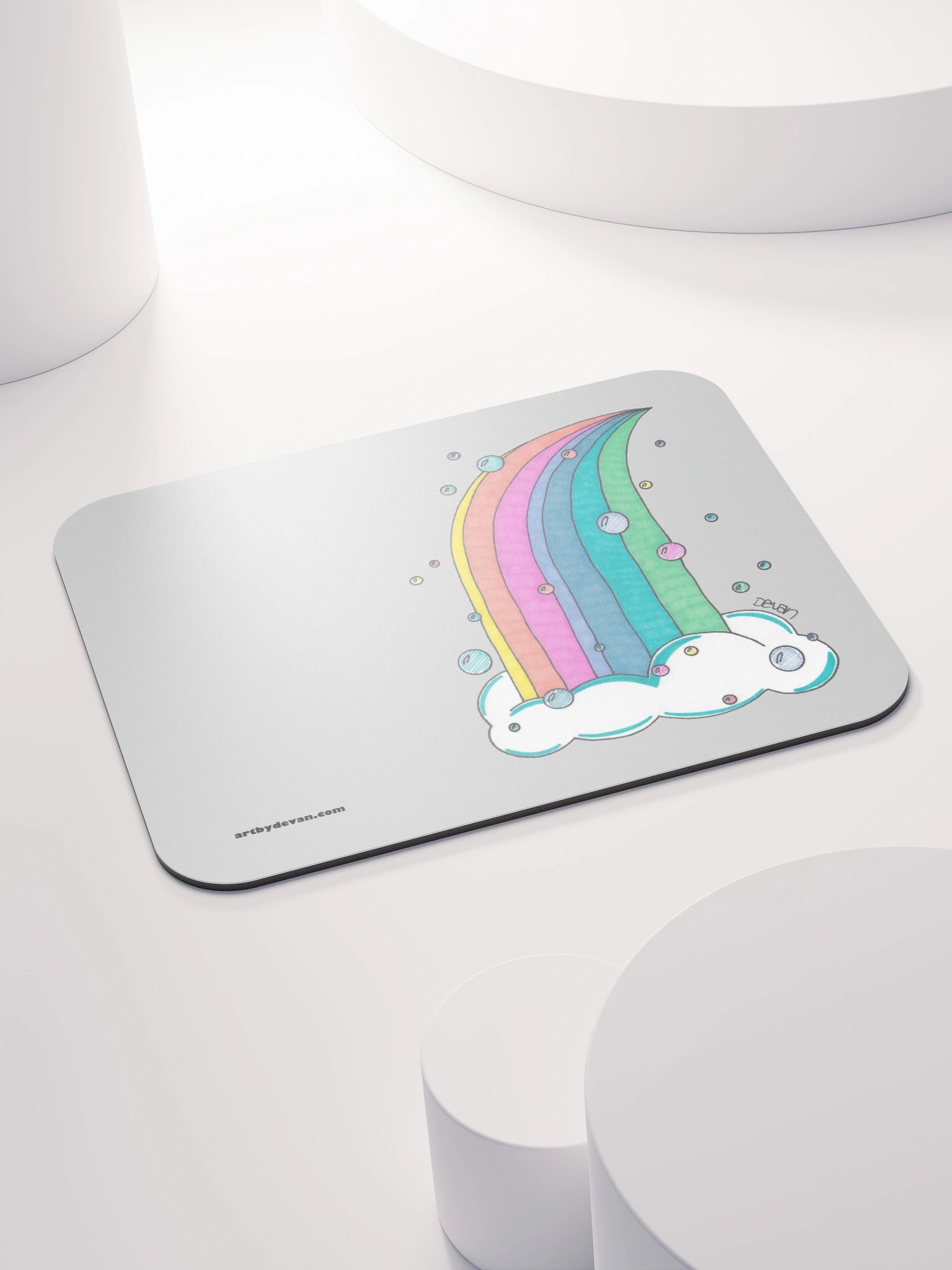 Rainbow Waterfall Mousepad product image (4)