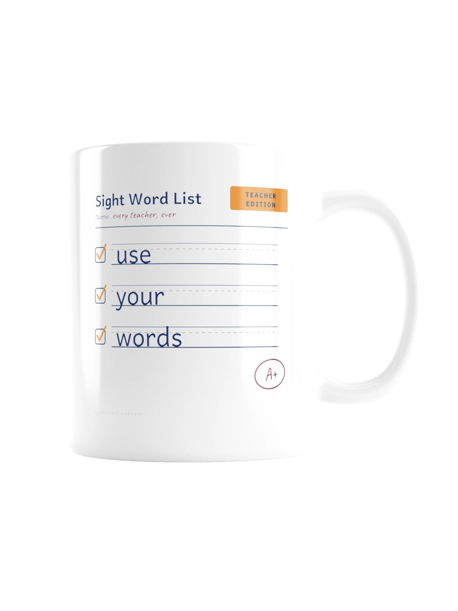 Use Your Words Teacher Mug product image (3)