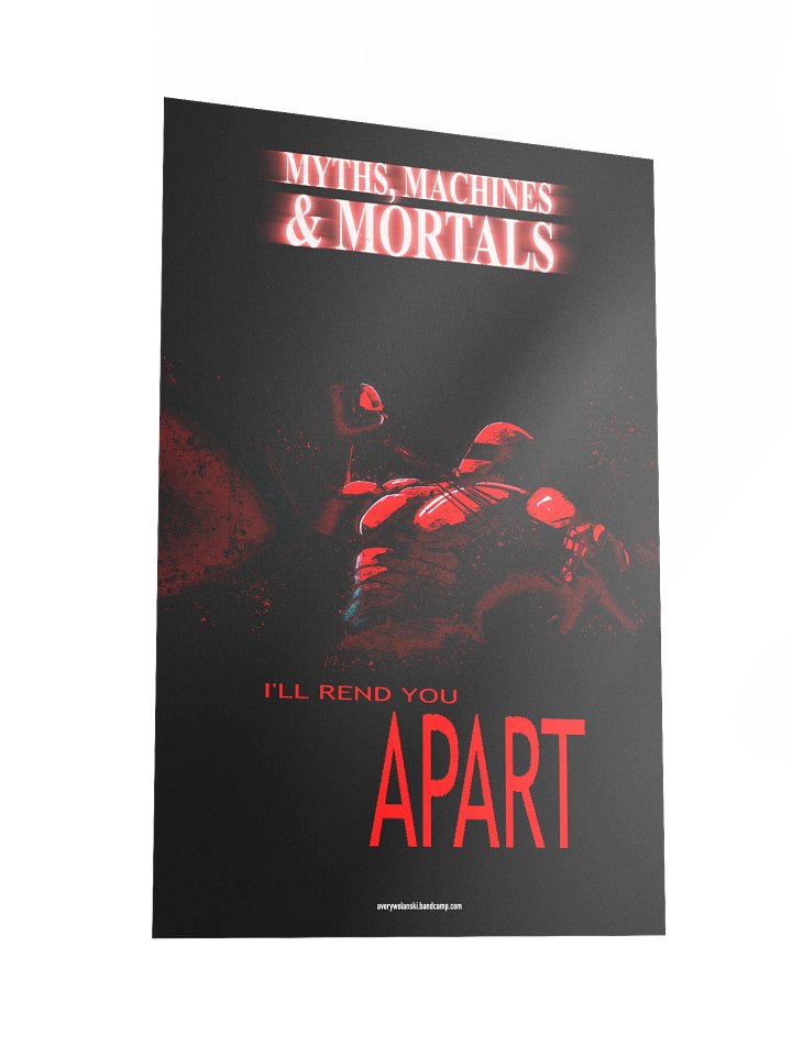 "I'll Rend You Apart" Poster product image (7)