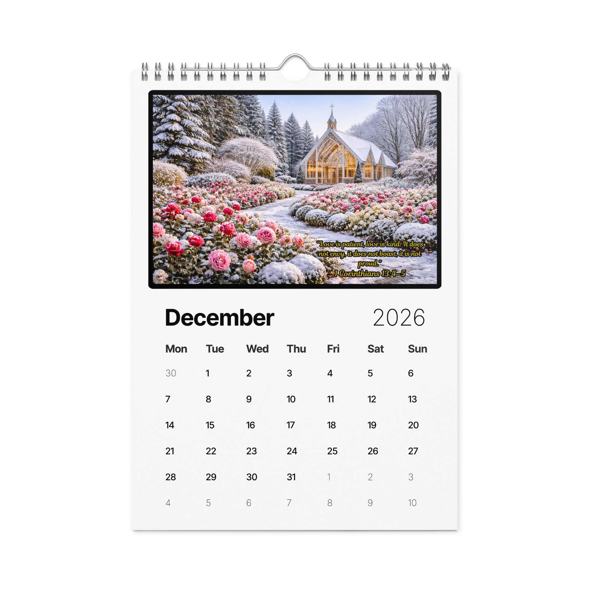 Gardens of Eden 2026 Wall Calendar product image (4)