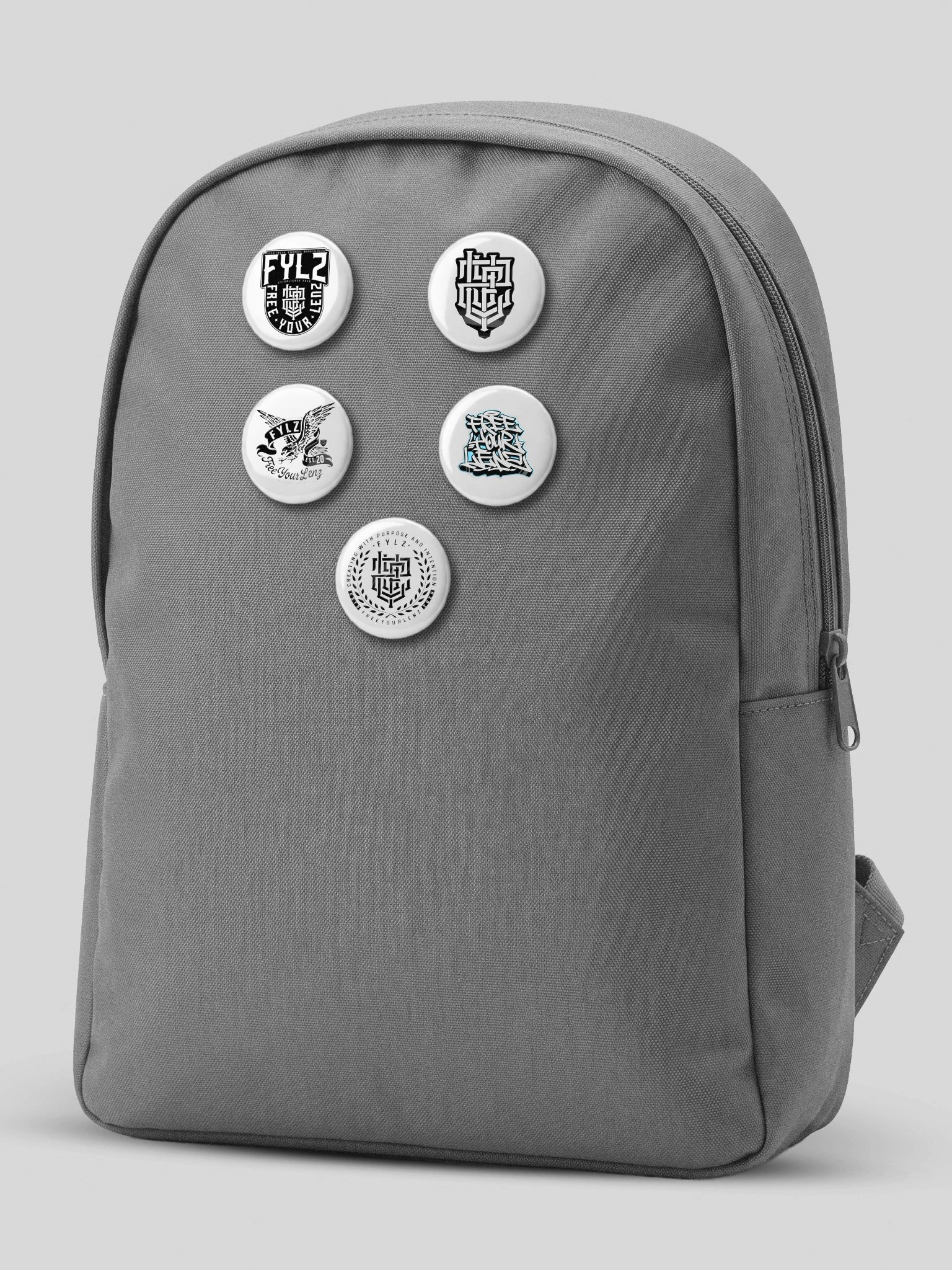 FYLZ Monochrome Button Pack | Set of 5 product image (7)