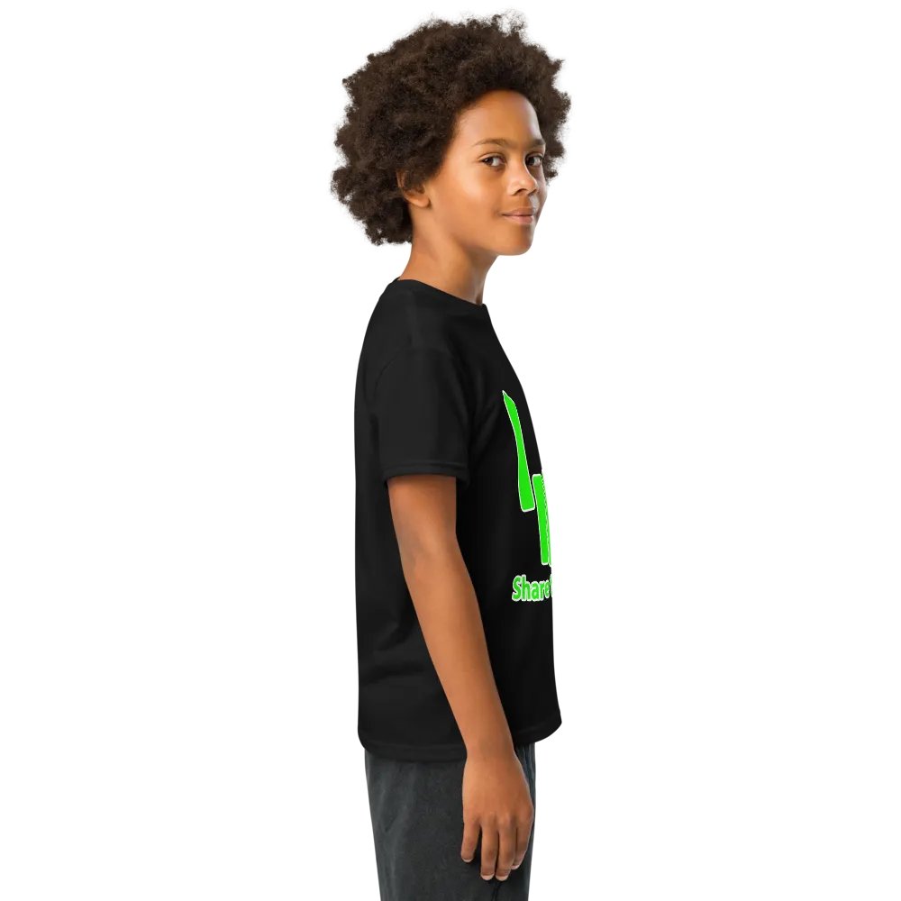 LIME Share The Love Classic Youth Tee product image (3)