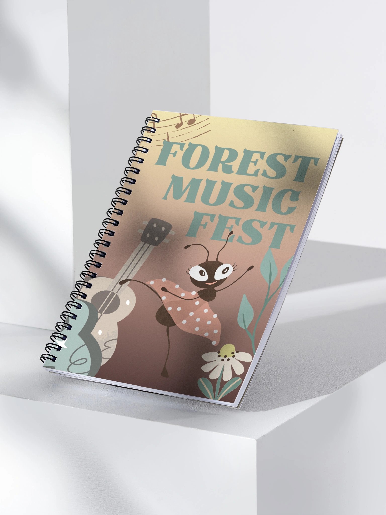 Forest Music Fest Spiral Notebook product image (4)