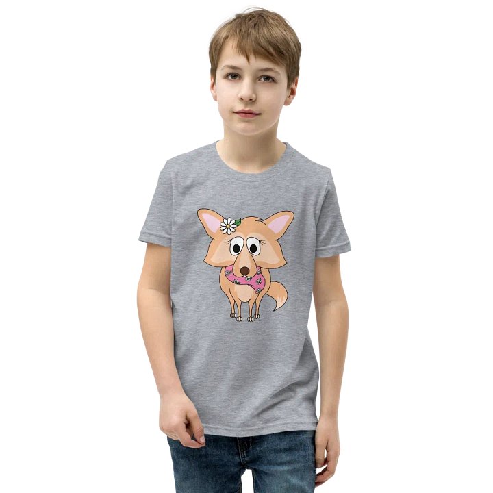 Floral Pup Youth T-Shirt product image (12)