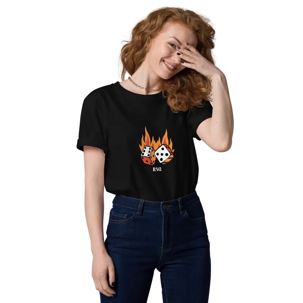 RNG Flaming Dice T-Shirt - 100% cotton product image (11)