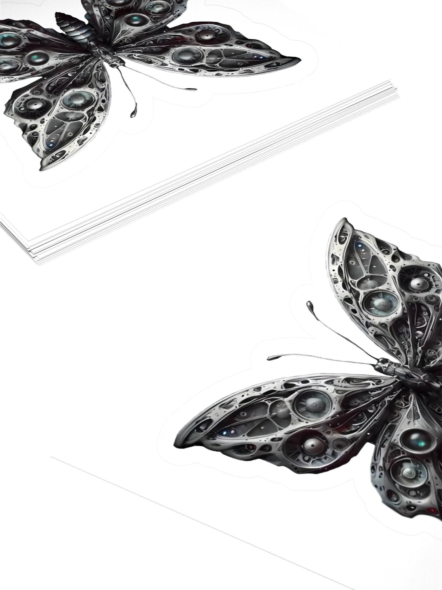 Kindred Flame Butterfly Stickers product image (10)