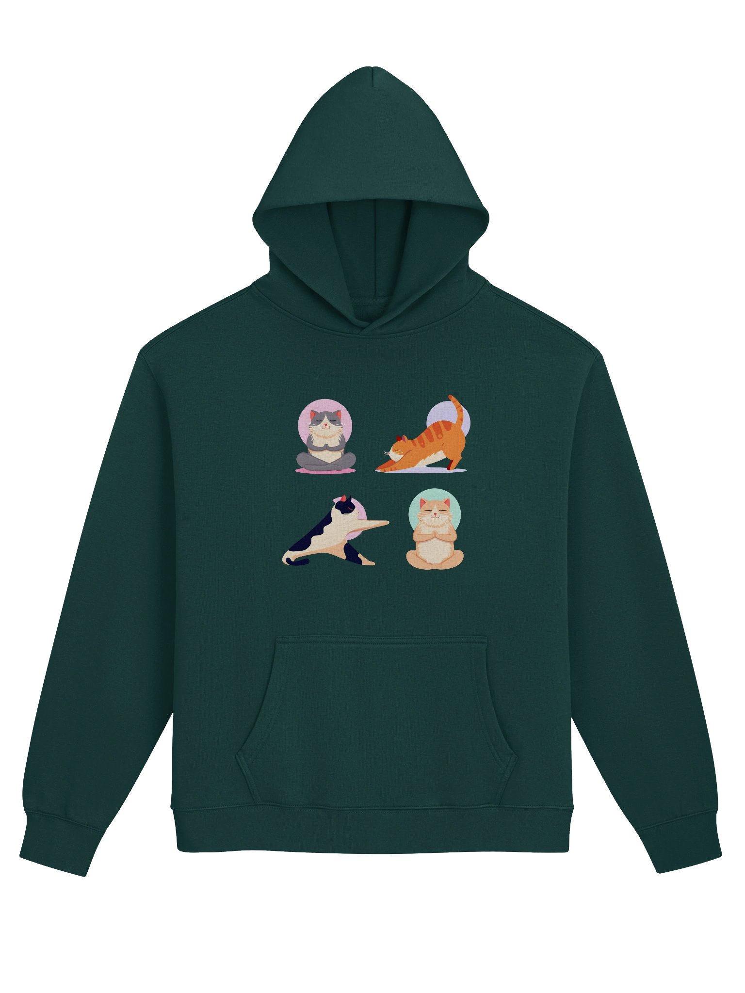 Yoga Cats Oversized Hoodie product image (5)