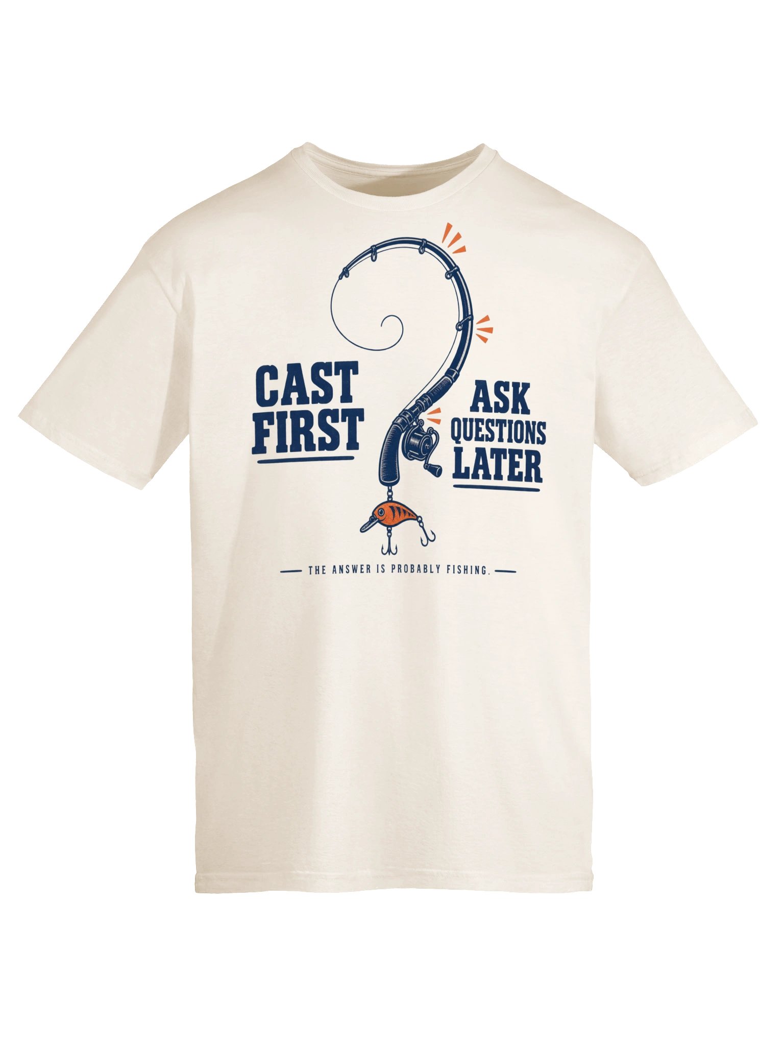 Cast First, Ask Questions Later T-Shirt product image (5)