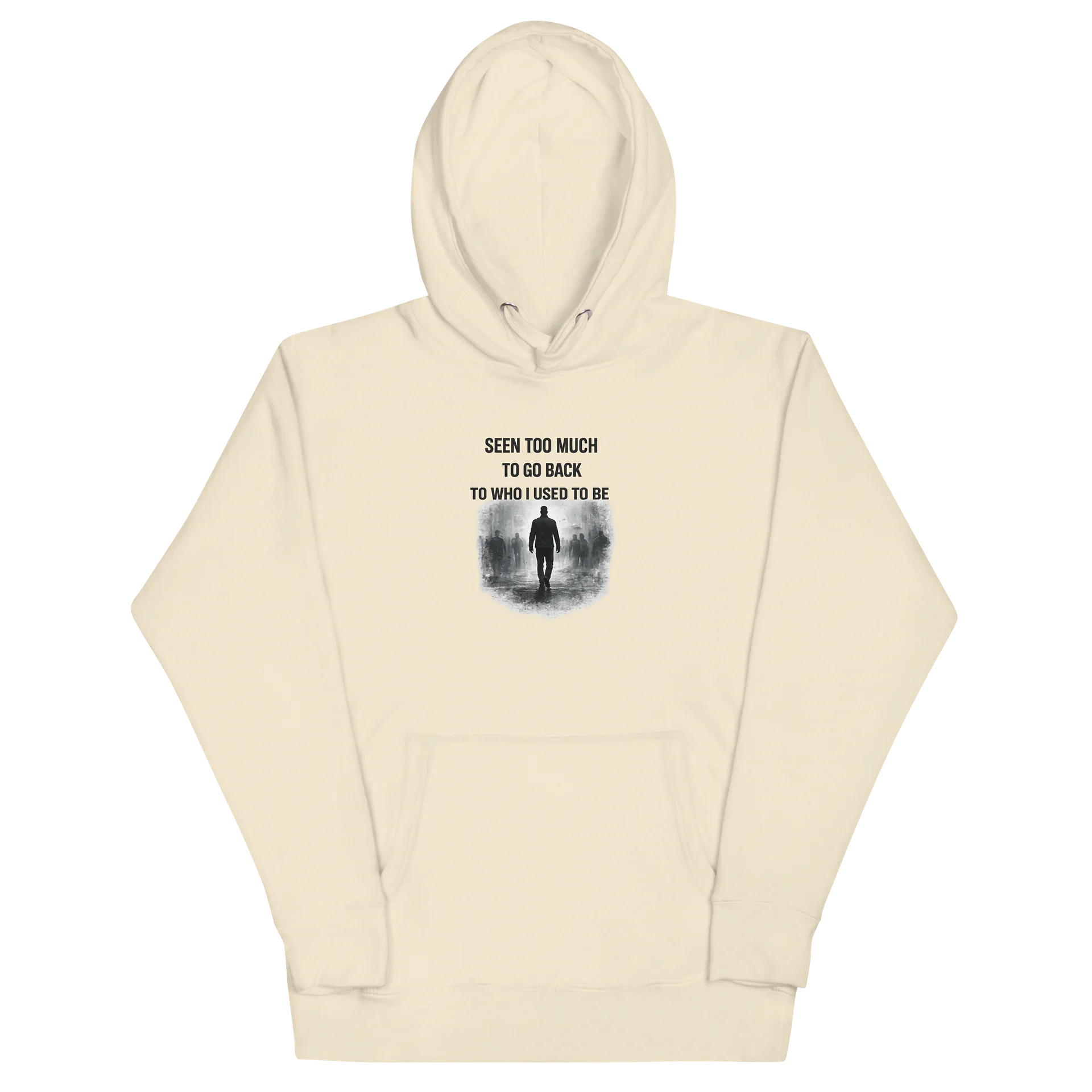 Seen Too Much” Statement Hoodie product image (9)