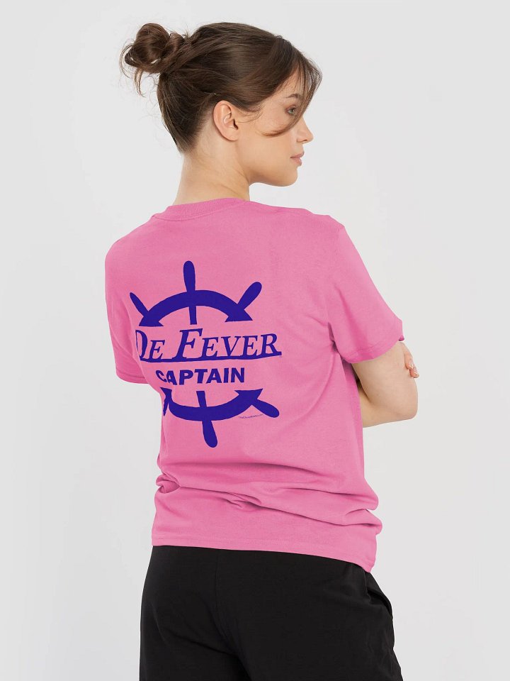 DeFever Captain - T-Shirt - Light Shirt w/Blue Logo product image (1)