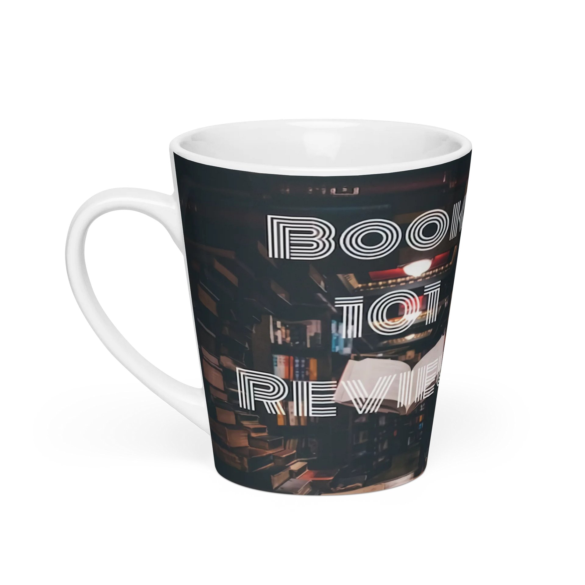 Book 101 Review Latte Mug product image (1)