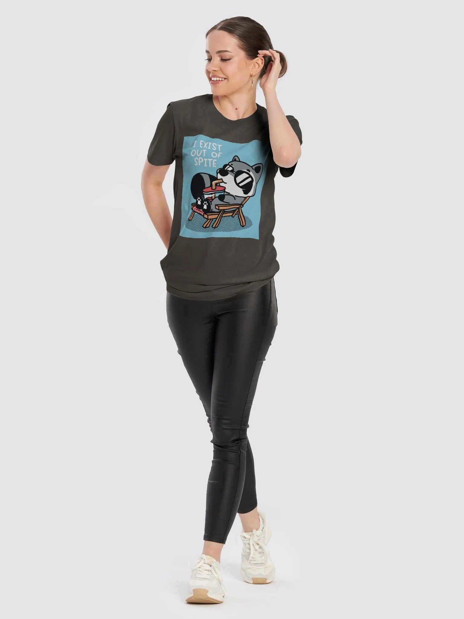 I Exist Out Of Spite Athletic Tee Members product image (10)